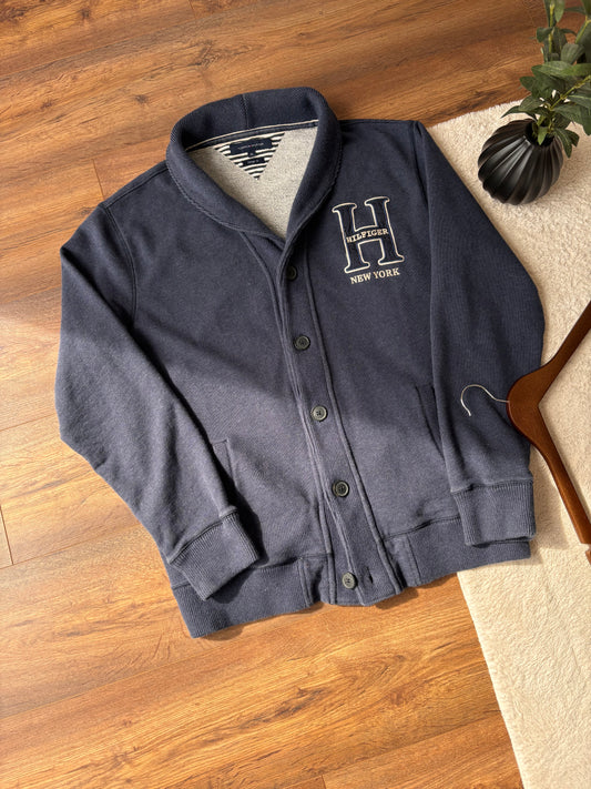Tommy  Shawl Collar Button Up