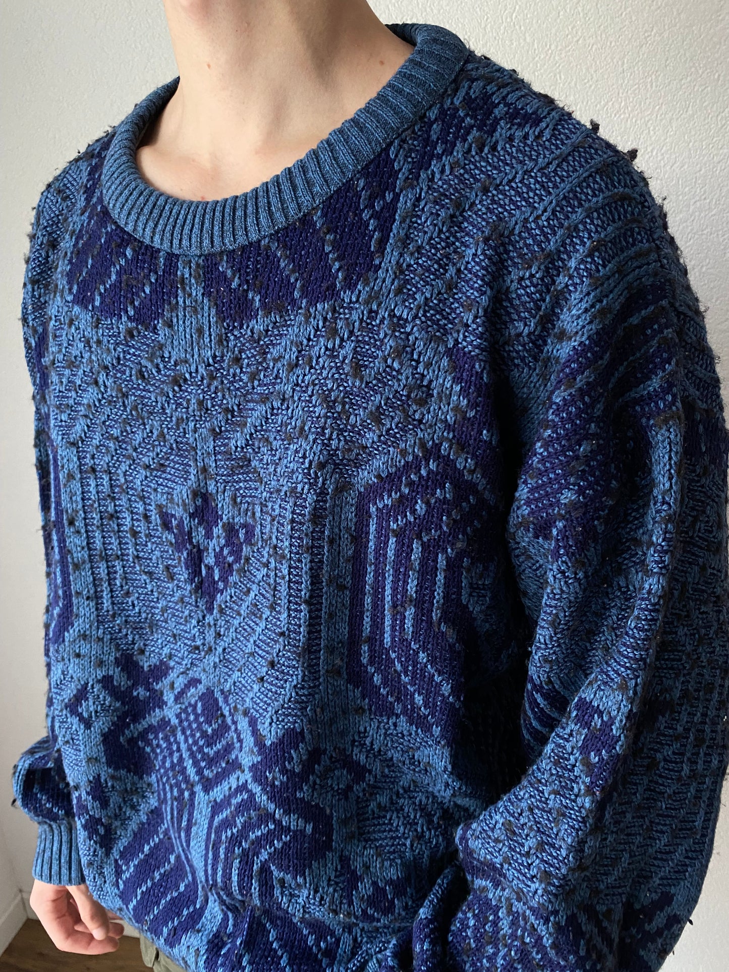 Vintage Blue Knitt