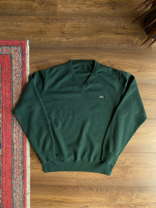 Lacoste Wool V Neck