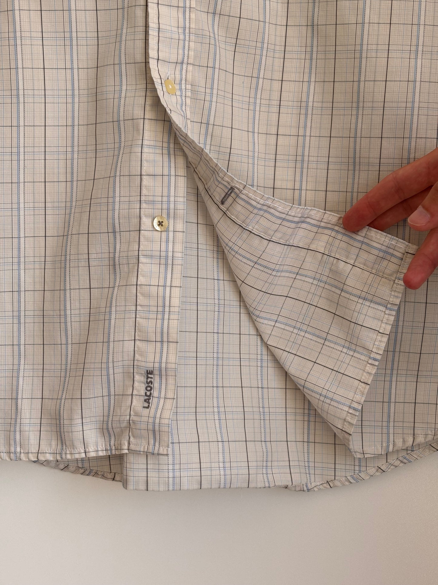 Lacoste White Logo Shirt