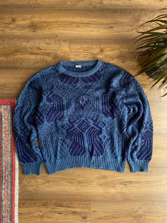 Vintage Blue Knitt