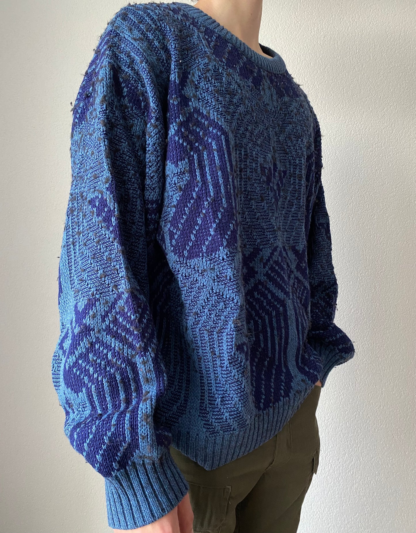 Vintage Blue Knitt