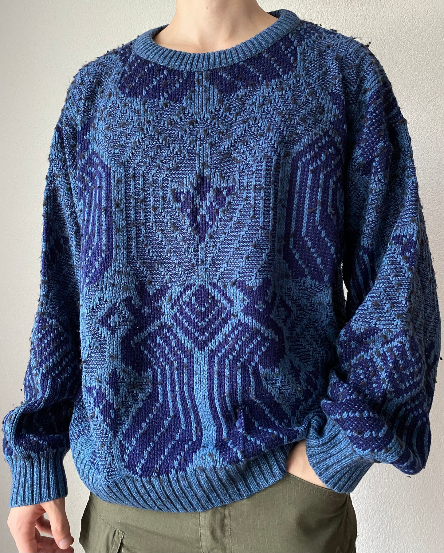 Vintage Blue Knitt