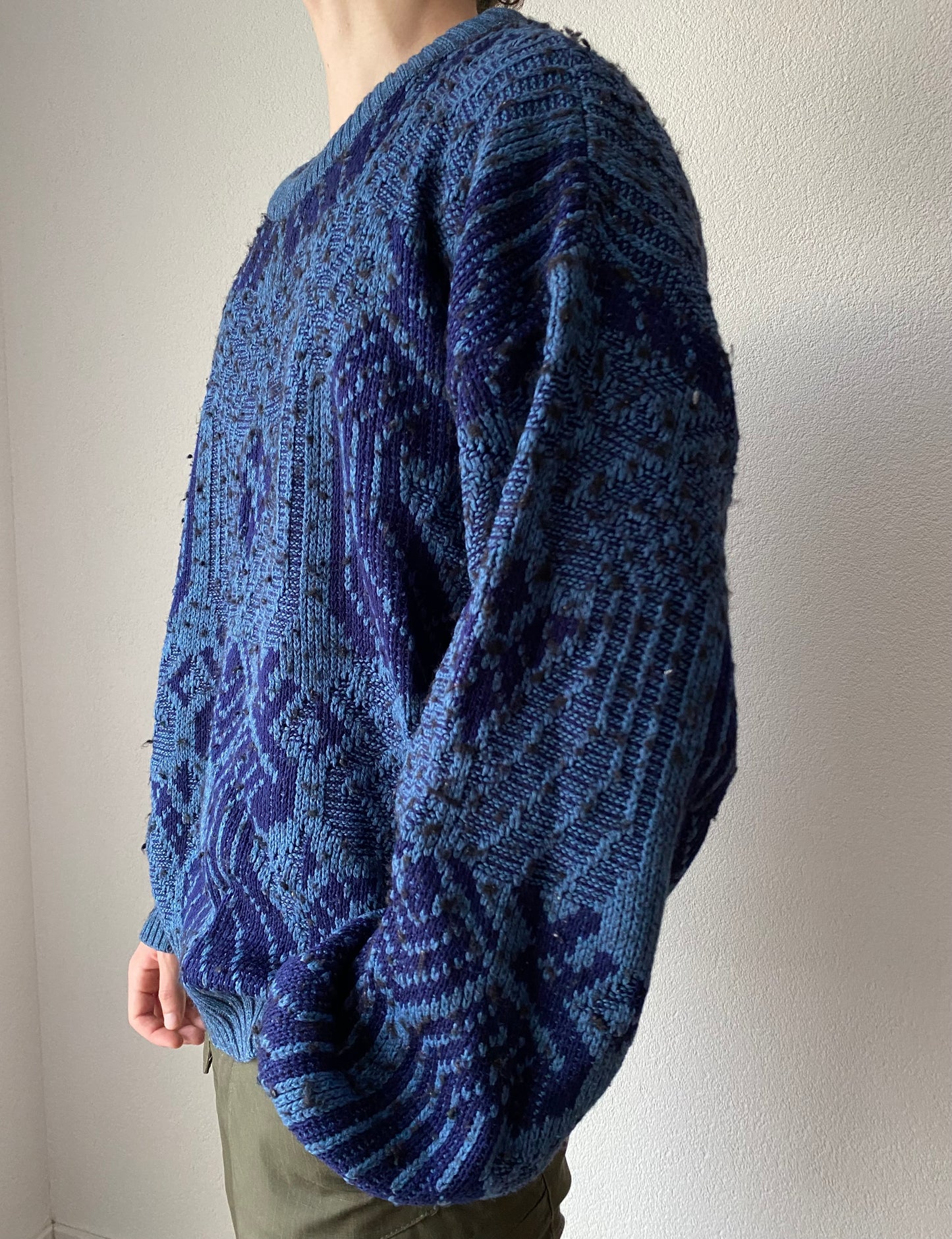 Vintage Blue Knitt