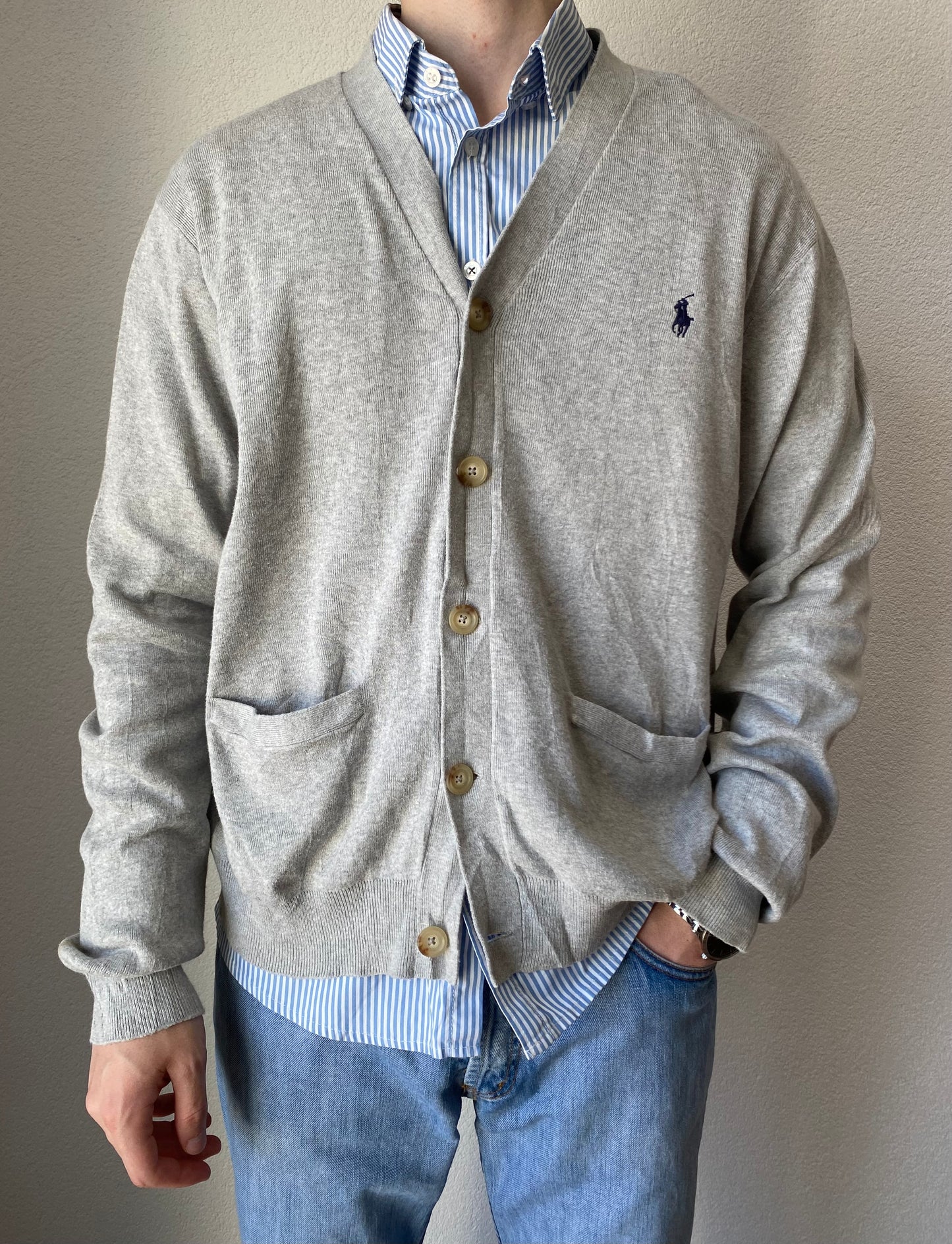 Ralph Lauren Button Up Jumper