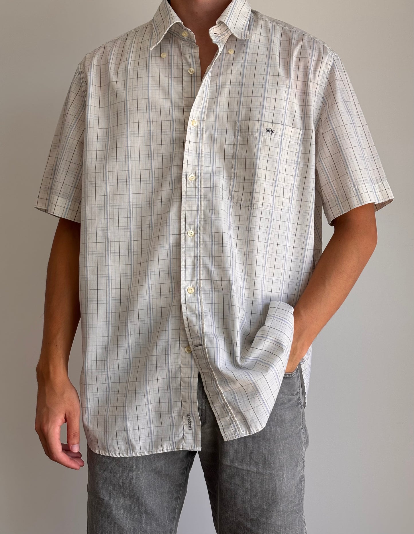 Lacoste White Logo Shirt